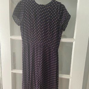 Sheer polka dot Reformation dress